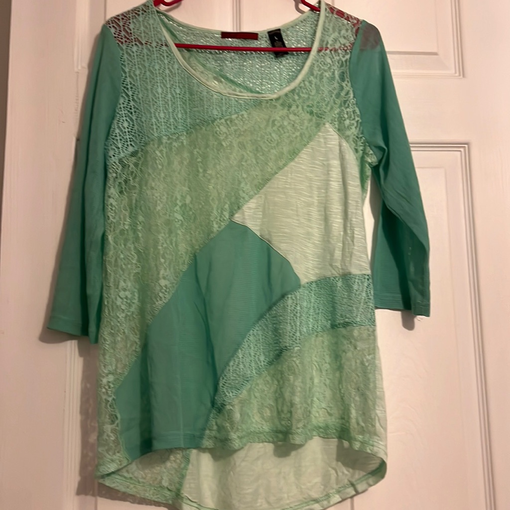 Lace Patchwork Top
